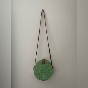 Green Crossbpdy Bag